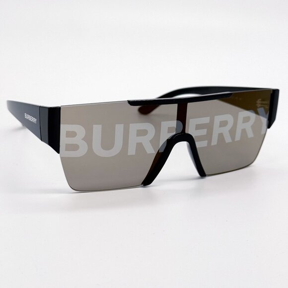 NEW BURBERRY SUNGLASSES BE4291 3001/G UNISEX BROWN SHIELD BE 4291 3001G EYEWEAR - Picture 4 of 10